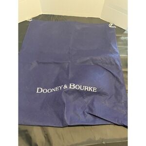 Very Large Dooney & Bourke Purse Dust Cover Bag - Blue 23.5" x 28"  W/ Logo
